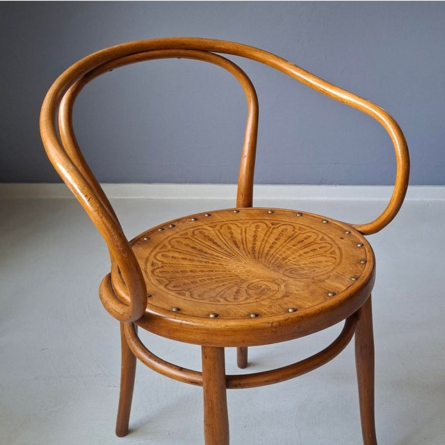 Antique No. 712 Chair by Jacob & Josef Kohn, 1890s For Sale - Image 4 of 11