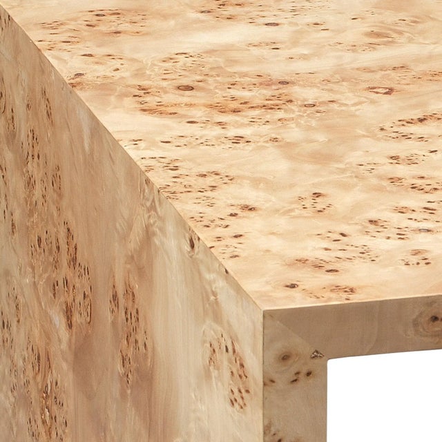 Jamie Young Jamie Young Bedford Burl Wood Nesting Tables in Natural - Set of 2 For Sale - Image 4 of 8