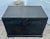 Antique Black Lacquer Trunk Chinese Wedding Chest Hand Painted Coffee Table 30" For Sale - Image 9 of 12