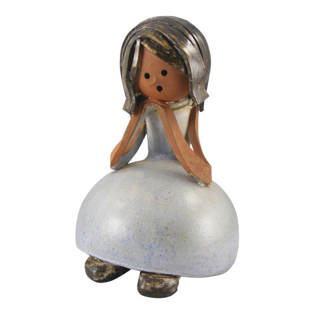 Elisa Pottery Girl Figurine Chairish