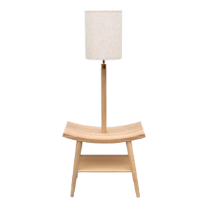 Modern Autoban for De La Espada Booklamp, a Floor Lamp and an Oak Bedside Table