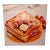 "Le French Toast" Oliver Gal Large Framed Handmade Canvas Food Still Life Pop Art Painting For Sale