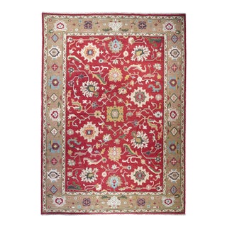 Early 21st Century Red Turkish Rug 10'0'' X 14'0'' For Sale