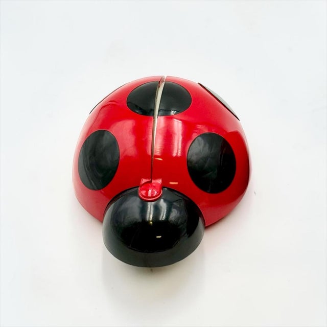 Plastic Lucinelle Ladybug Wall Lamp by Jean-Pierre Vitrac for Co&Co, France, 1970s For Sale - Image 7 of 12