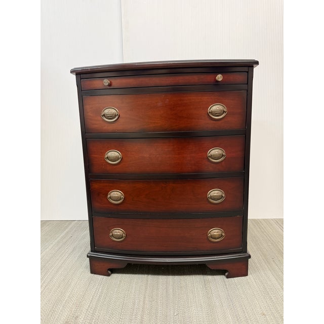 Hepplewhite Bombay Company Hepplewhite Style Dresser For Sale - Image 3 of 12