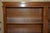 Flamed Hardwood Open Bookcase, Set of 3 For Sale - Image 5 of 18