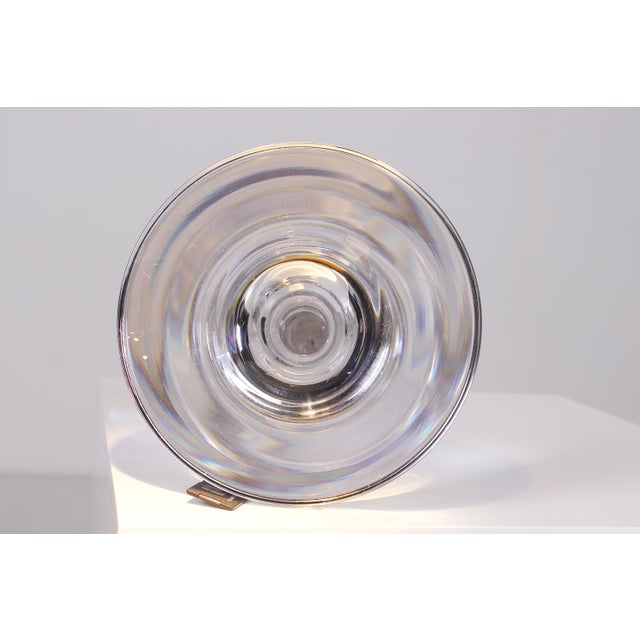 Tiffany Crystal Lamp by Ingo Maurer for Val Saint Lambert, 1960s For Sale - Image 10 of 13