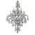 Collection Regina Chandelier in Metal and Crystal by Jago For Sale - Image 10 of 10