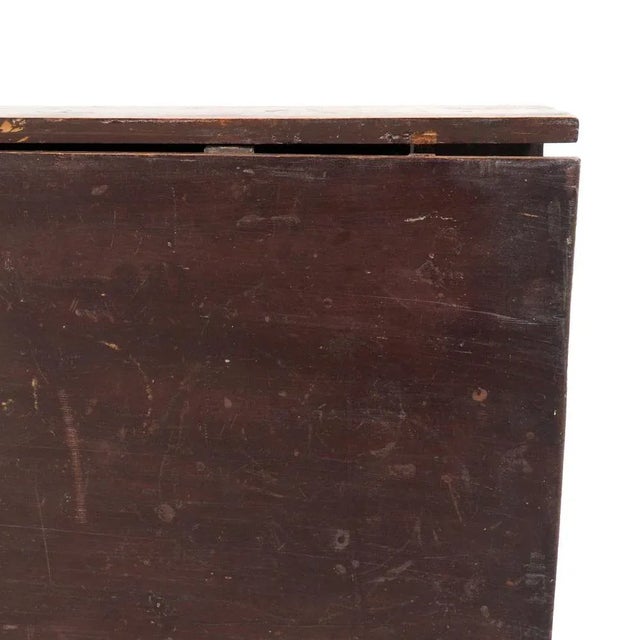 Antique Swedish Drop Leaf Console Table, 1890s For Sale - Image 4 of 9