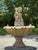Stone Vintage Regency Cast Stone Fountain For Sale - Image 7 of 12