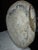 Sculpture Materials Vintage 1988 Sandstone Concrete Power Blue Father Christmas With Tree For Sale - Image 7 of 8