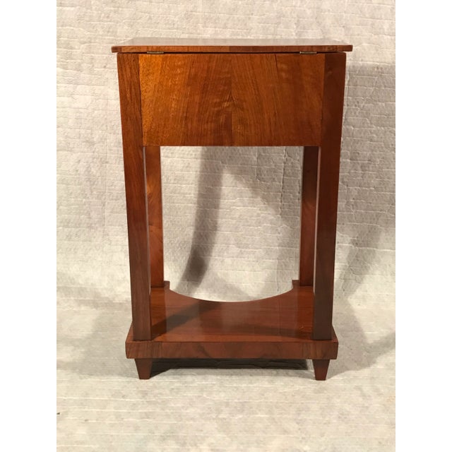 Wood Biedermeier Side or Sewing Table, Germany 1820 For Sale - Image 7 of 8