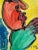Abstract Rare, Titled Mirovian Style Painting, Peter Keil, 1967 - Junge Wilde Collection For Sale - Image 3 of 5