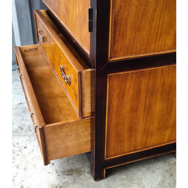 Brown Mid 20th Century Century Chin Hua by Raymond Sobota Asian Chinoiserie Dresser For Sale - Image 8 of 10