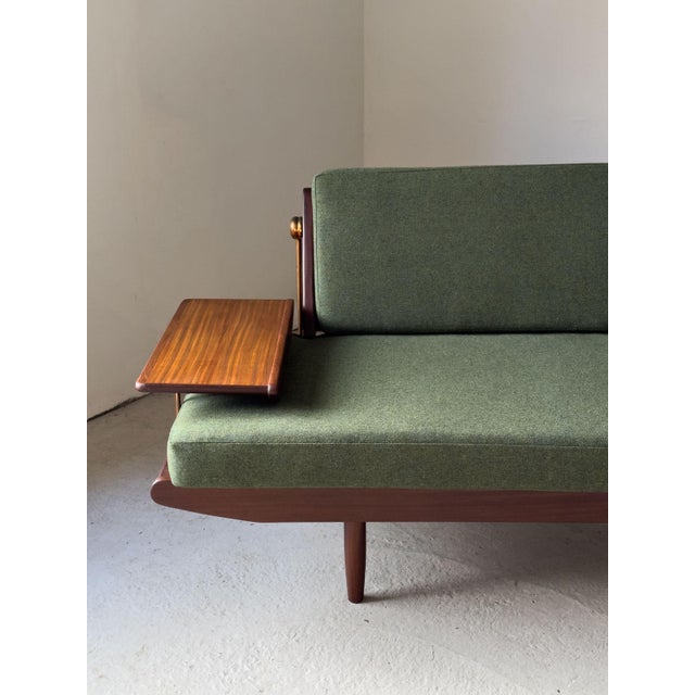 Wentworth Sofa in Green Maine Line Flax Camira Fabrics by Toothill, 1960s, in Flawless conditions. Designed 1960 to 1969...