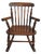 Antique Windsor Children's Rocking Chair, 1850 For Sale