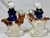 English Antique Pair of 19th Century Staffordshire Figurines Depicting Period Dressed Women Riding Goats - From England For Sale - Image 3 of 11