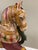 Vintage Hand Carved Wooden Carousel Style Horse For Sale - Image 4 of 9