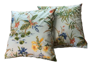 Tyler Hall Floral Pillow Covers - a Pair