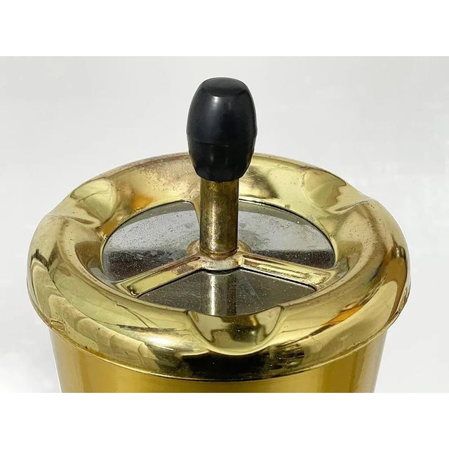 Italian Floor Ashtray Smoking Stand, 1950s For Sale - Image 3 of 6