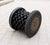Modern Bamileke Coffee Table Home Design . Black African Handmade Stool for Living Room Decor . For Sale - Image 4 of 5