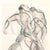 This captivating Mid-Century Modernist artwork titled "Boxers", created by acclaimed American artist Boris Lovet-Lorski in...