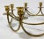 Vintage Brass Danish Style 8-Arm Candelabra For Sale In Kansas City - Image 6 of 8