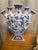 Blue & White Chonoiserie Tulip Vase For Sale - Image 4 of 4