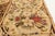 English Antique English Needlework Floral Botanical Rug For Sale - Image 3 of 3
