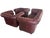 Chesterfield Sofas in Purple Leather, 1980, Set of 3 For Sale - Image 10 of 10