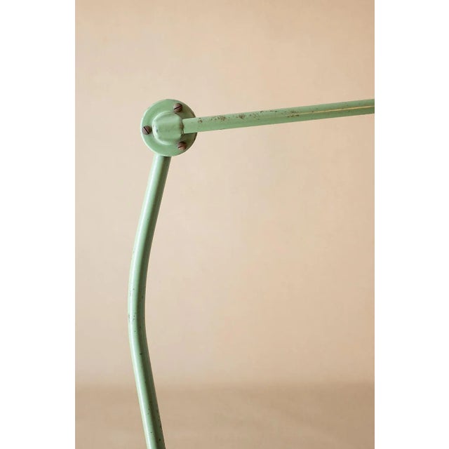 1950s Mid-Century Industrial Vera Workshop Lamp from VEB Leuchtenbau, 1950s For Sale - Image 5 of 11