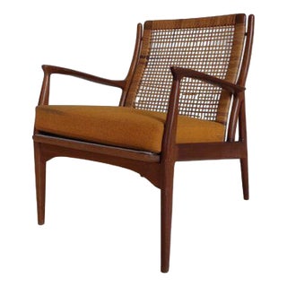 Teak Armchair by Erik Andersen and Palle Pedersen for Horsnaes Møbler, Denmark, 1950s For Sale