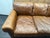 Rh Original Lancaster Leather 3-Cushion Sofa – 7' Petite 38"d | Italian Brompton Cocoa | Down-Feather | Pre-Owned For Sale - Image 10 of 18