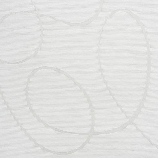 Contemporary Sample - Schumacher Copeland Wallpaper in Platinum For Sale - Image 3 of 4