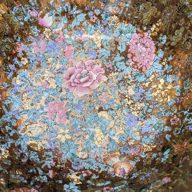 Late 19th Century Vintage Satsuma "Thousand Flowers" Bowl For Sale - Image 5 of 5