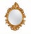 A Vintage Rococo-Style Gold Oval Wall Mirror For Sale - Image 11 of 11