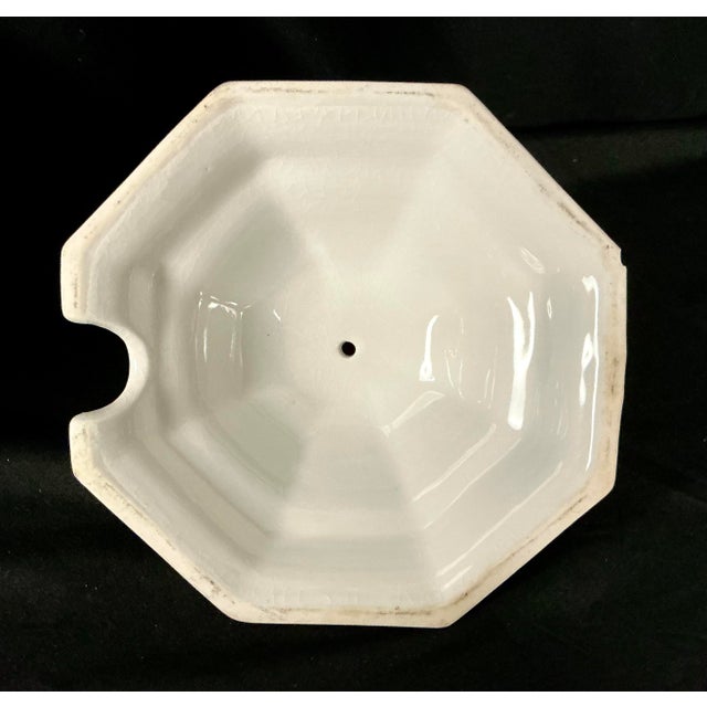 White Ironstone Soup Tureen With Lid For Sale - Image 8 of 10