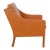 Børge Mogensen Lounge chair model 2207. The chair has been reupholstered with new leather, and with new cushions. Designer...