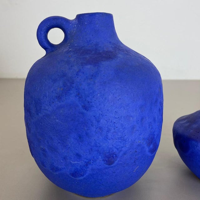 Ceramic Studio Pottery Vases from Hartwig Heyne Ceramics, Germany, 1970s, Set of 2 For Sale - Image 9 of 18