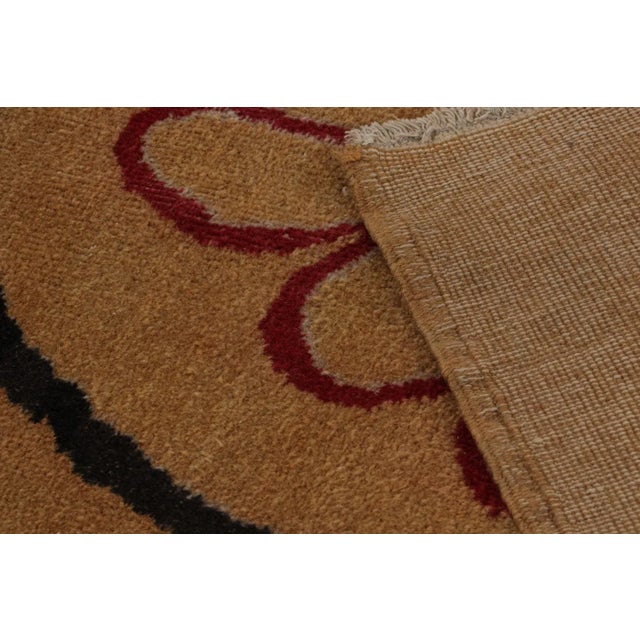 Textile Vintage Zeki Müren Art Deco Rug, With Geometric Patterns, From Rug & Kilim For Sale - Image 7 of 7