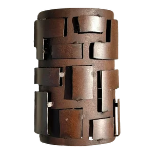 Vintage Boho French Brutalist Wall Sconce