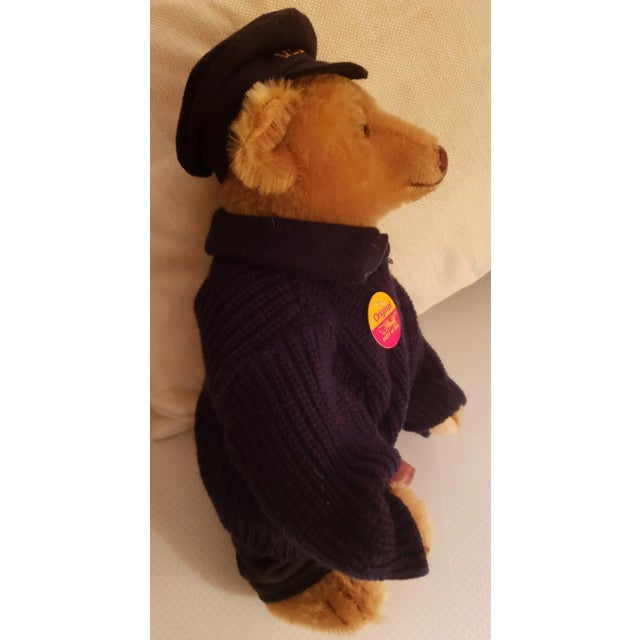 Mid-Century Modern Late 20th Century Steiff Collectible Teddy Bear-Fischer For Sale - Image 3 of 10