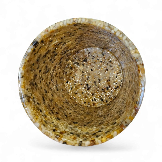 Mid 20th Century Rare Vintage Pebble Resin Umbrella Stand – Vintage For Sale - Image 5 of 12