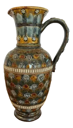 Antique Victorian Doulton Jug, 1880