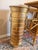 1970s Vintage Hammered Brass Lion Head Umbrella Stand For Sale - Image 5 of 8