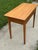 Wood Midcentury Americana Maple Writing Desk With Wooden Knobs For Sale - Image 7 of 12