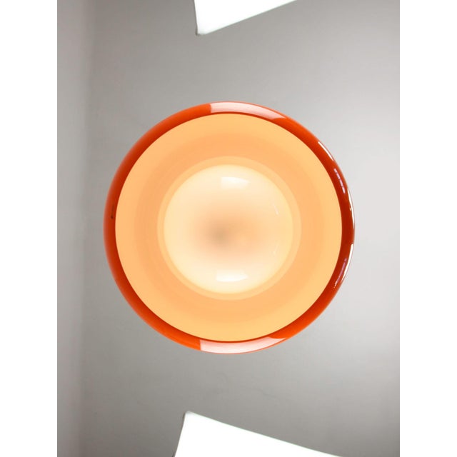 Large Space Age Orange Best Pendant from Guzzini, 1970s For Sale - Image 9 of 18