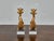 Pair of Baroque Style Giltwood Dolphin Carvings on Lucite Bases, 19th Century For Sale In Atlanta - Image 6 of 7