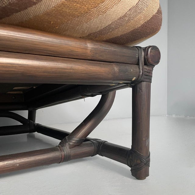 American Modern Sofa by Lyda Levi for McGuire Company, 1970s For Sale - Image 13 of 18