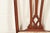 Wood Baker Furniture Style Chippendale Carved Mahogany Side Chairs or Dining Chairs, Pair For Sale - Image 7 of 13